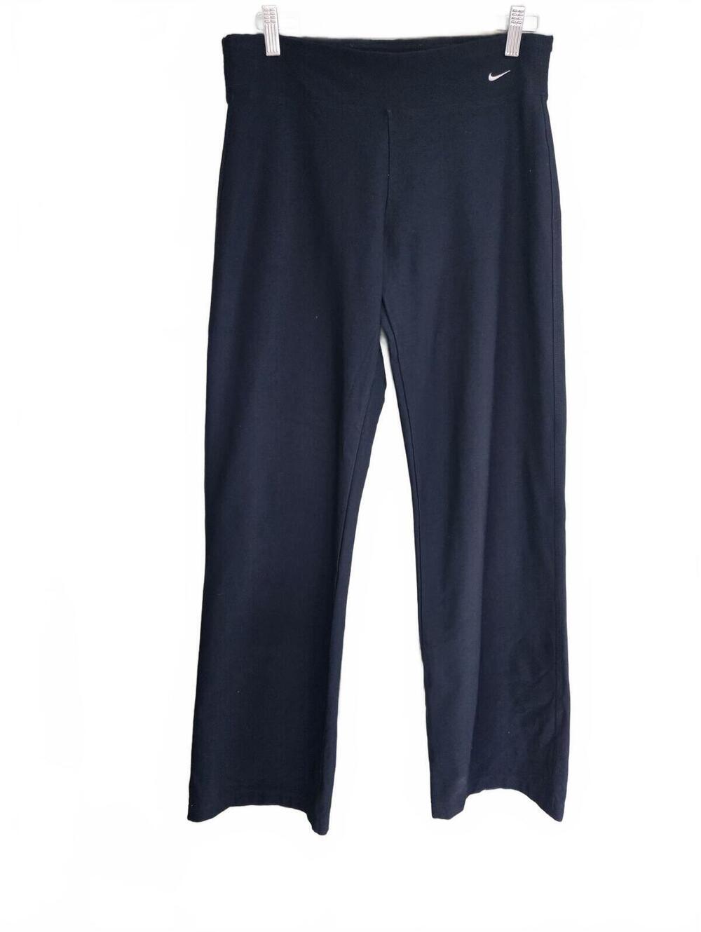 Nike Blue Athletic Wide-Leg Pants Size M